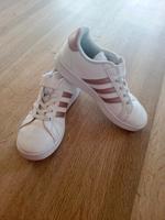 Adidas Superstar Größe 32, Sneaker weiß Glitzer rose Bayern - Leutershausen Vorschau