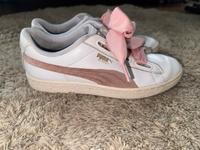 Puma Basket Sneaker, Größe 39. Echtes Leder Bayern - Fischach Vorschau