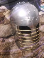 Helm Ritterhelm Mittelalter Wikinger Nasal Larp Buhurt? Niedersachsen - Schwarmstedt Vorschau