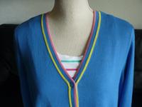 WALBUSCH * sommerliche STRICKJACKE * blau/bunt XXL 44/46 Pullover Nordrhein-Westfalen - Warendorf Vorschau