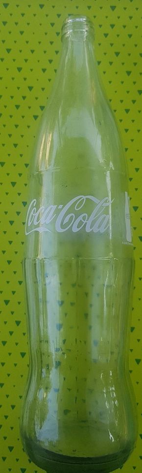 1L Coca Cola Glasflasche leer für Sammler 2022 in Döbeln