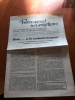 Pressespiegel vom 06.02.61 Niedersachsen - Sarstedt Vorschau