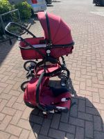 3 in 1 Kinderwagen und Buggy inkl. Babyschale Niedersachsen - Hagen am Teutoburger Wald Vorschau