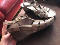 GEOX Sandalen Leder Damen Wedges gr 40 Bayern - Olching Vorschau