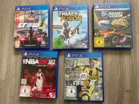 PS4 Spiele Fifa 17, NBA 2K16, Trials Fusion, Crew2 Niedersachsen - Sottrum Vorschau