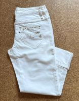 ESPRIT weiße 3/4 Hose DENIM weissGr. 36 S Stretch Capri Jeans NEU Nordrhein-Westfalen - Düren Vorschau