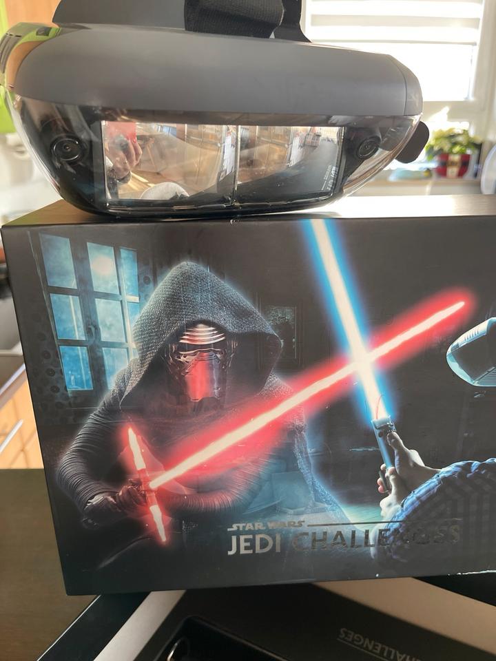 Star Wars Jedi Challenge Virtuelle Brille mit Laserschwert in Stammham b. Ingolstadt