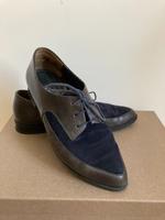 Spitzer Lederschuh, Halbschuh, dunkelblau, Paul Green 4,5 37,5 Leipzig - Altlindenau Vorschau