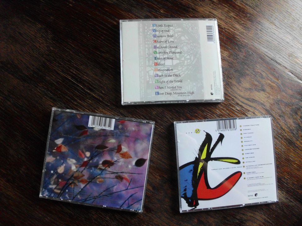 3 CD- Erasure- Wild, The Innocents, The Circus in Witzschdorf