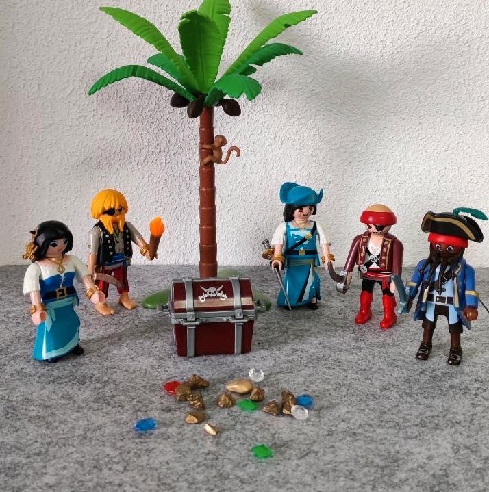 Playmobil Piraten mit Schatzkiste in Bad Neustadt a.d. Saale