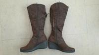 Stiefel mit Keilabsatz braun Größe 41 Stuttgart - Stuttgart-Süd Vorschau