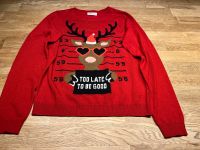 H&M Weihnachten Pulli x-mas Gr.158/164 rot Elch inklusive Versand Rostock - Brinckmansdorf Vorschau