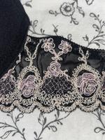 Wunderschöner Vintage BH Spitze Details Rose Schleife Perle Vahr - Neue Vahr Südost Vorschau