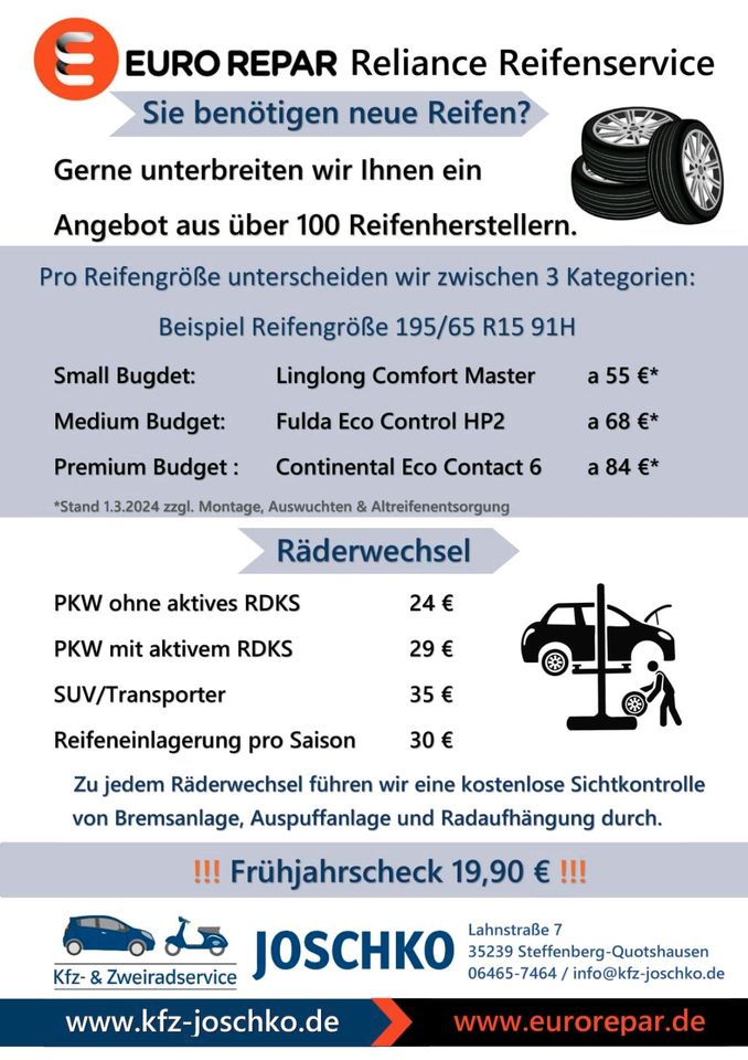 Klimaanlagenservice für R134 und R1234y - Jetzt durchführen! - in Steffenberg