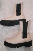 Pull&Bear Plateuboots, Gr.40 creme/ schwarz Nordrhein-Westfalen - Hagen Vorschau