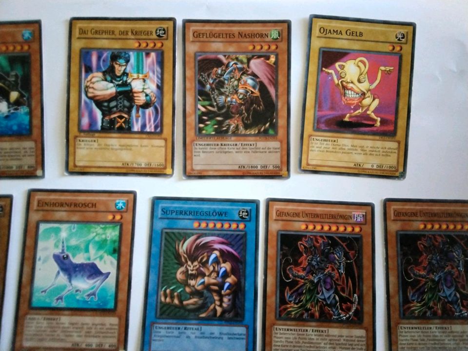 Yugioh Karten Sammelkarten in Zell am Main