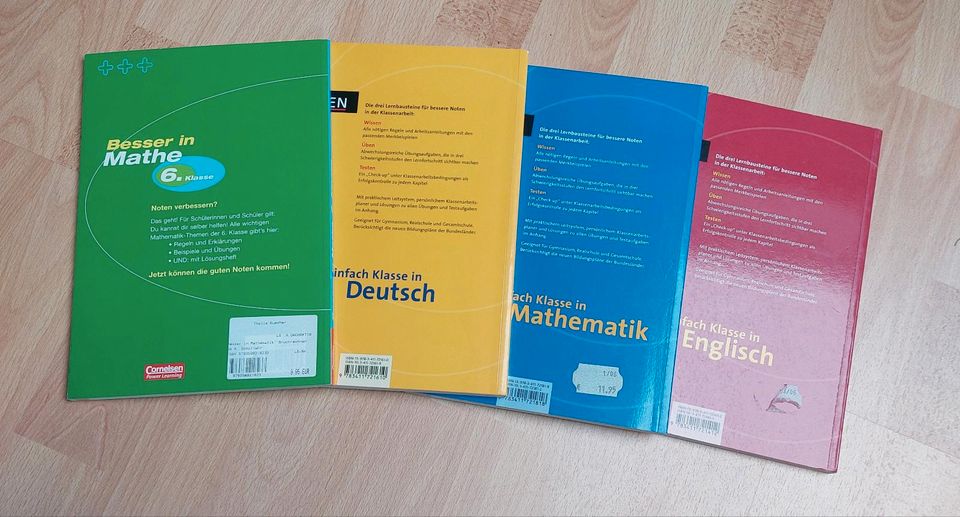 Nachhilfe Duden Deutsch, Mathe und Englisch Klasse 6 Neu in Ettlingen