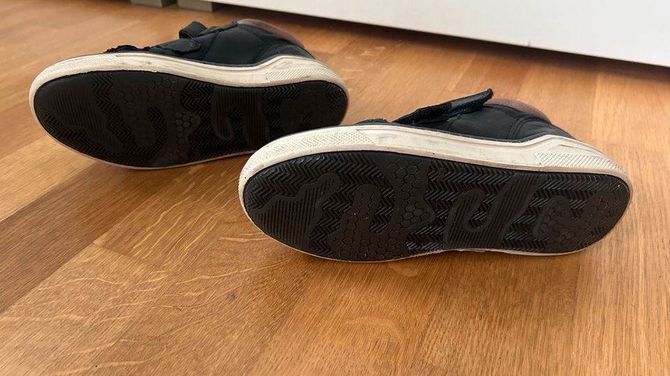 ⭐️ Bisgaard Sneaker Turnschuhe 32 halbhoch Leder Ben schwarz in Düsseldorf