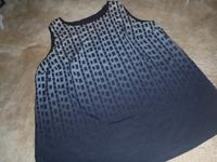 Ulla Popken Damen Shirt Schwarz gemustert Gr. 50/52 Brandenburg - Nauen Vorschau