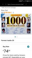 Deutsche Schlager-Album 1000 Lieder Sachsen-Anhalt - Reinstedt Vorschau