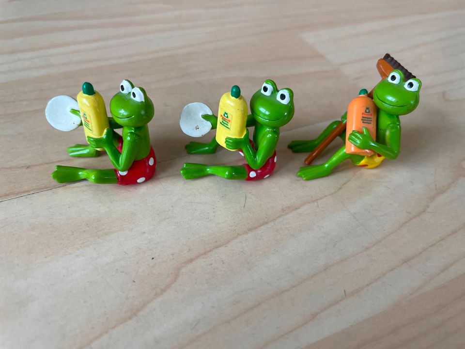 Ü-Ei-Figuren Erdal-Rex-Frosch in Schriesheim