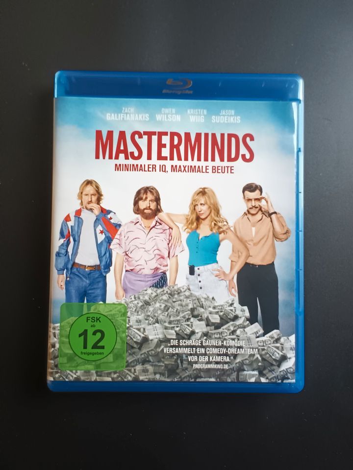 Masterminds - Minimaler IQ, maximale Beute - BluRay in Tann