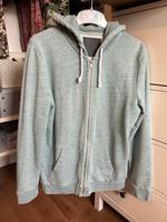 H&M Kapuzenjacke Sweater Zip-Hoodie grün meliert Gr. M Bayern - Augsburg Vorschau