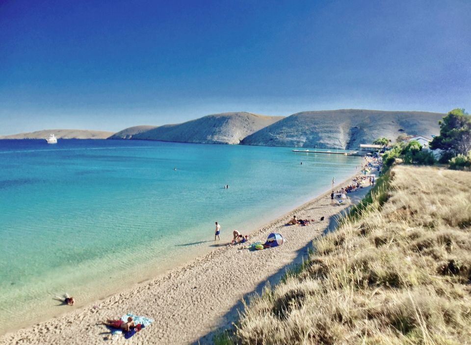 Kroatien Ferienwohnung mit Meerblick Ferienhaus Sand PAG Urlaub in Recklinghausen