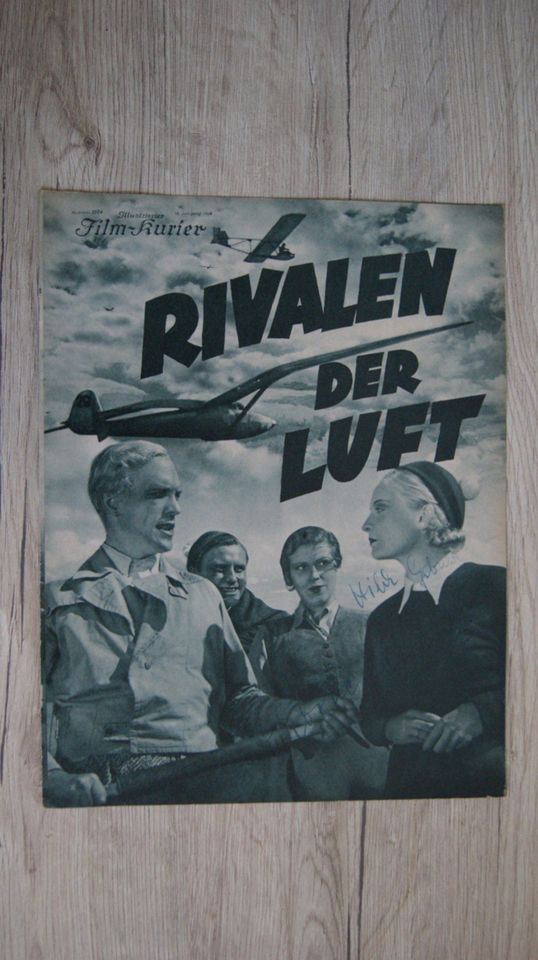 Signierter Illustrierter Film-kurier Nr.2104/1934 "Rivalen der Lu in Cavertitz