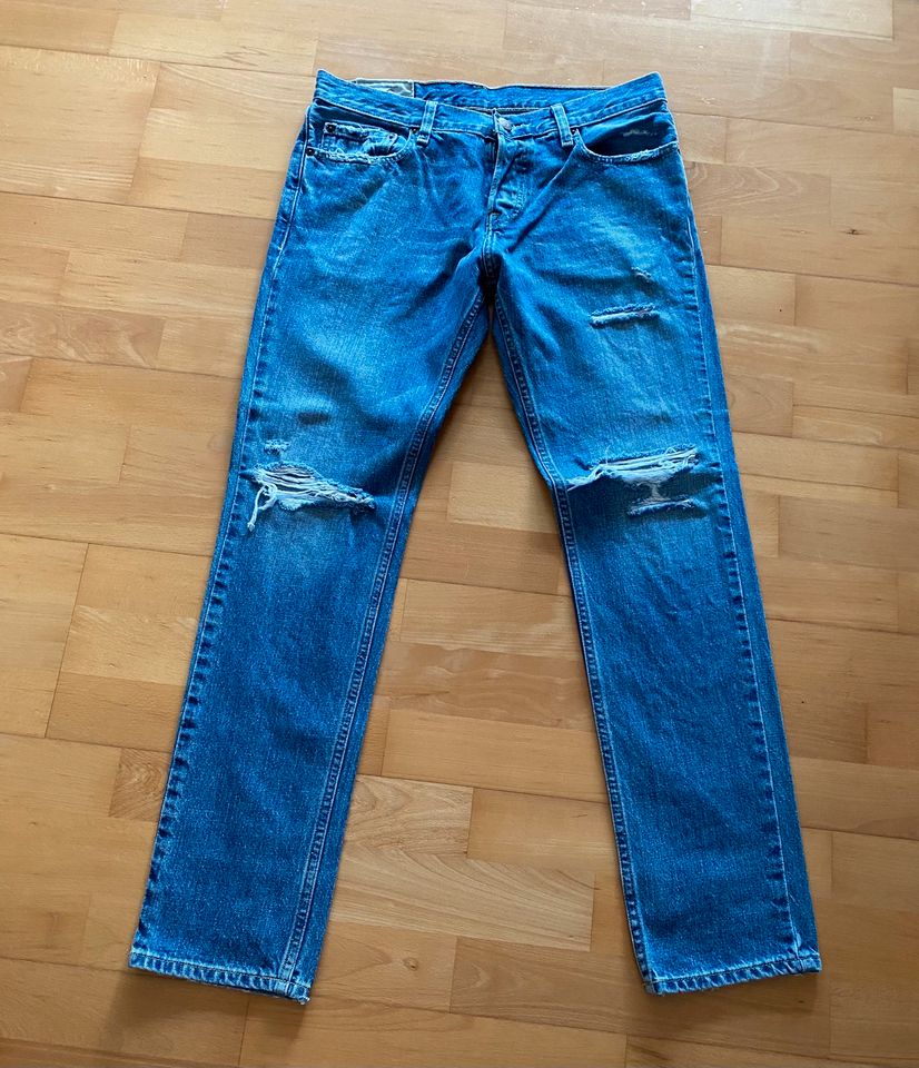 6 Stk. Jeans von Levi’s, Hollister, Wrangler etc. Größe M in Kaarst