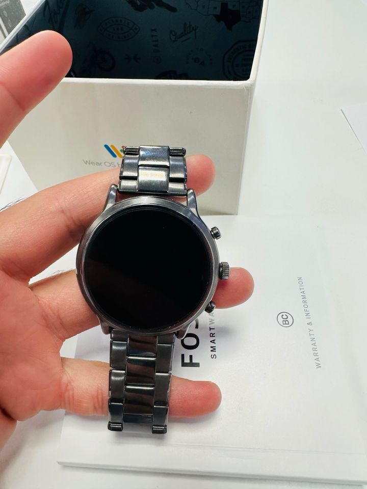 Fossil Gen 5 Carlyle Edelstahl Touchscreen Smartwatch, WIE NEU in Frankfurt am Main