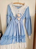 Kleid blau lolita Kawaii Japan cosplay Manga XS-S Bayern - Poing Vorschau