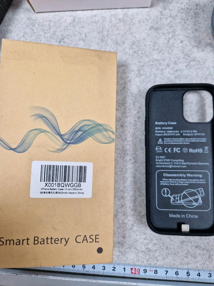 Smart battery case iphone 12 Mini 5800 mAh in Duisburg