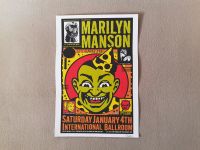 Marilyn Manson Konzert Poster 1997 Houston, Texas - Uncle Charlie Niedersachsen - Wolfsburg Vorschau