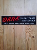 D.A.R.E. Aufkleber Bumper Sticker No-Drugs Police Baden-Württemberg - Eggenstein-Leopoldshafen Vorschau