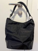 Handtasche Beutel Bogner schwarz Leder Textil gut erhalten Hamburg-Nord - Hamburg Eppendorf Vorschau