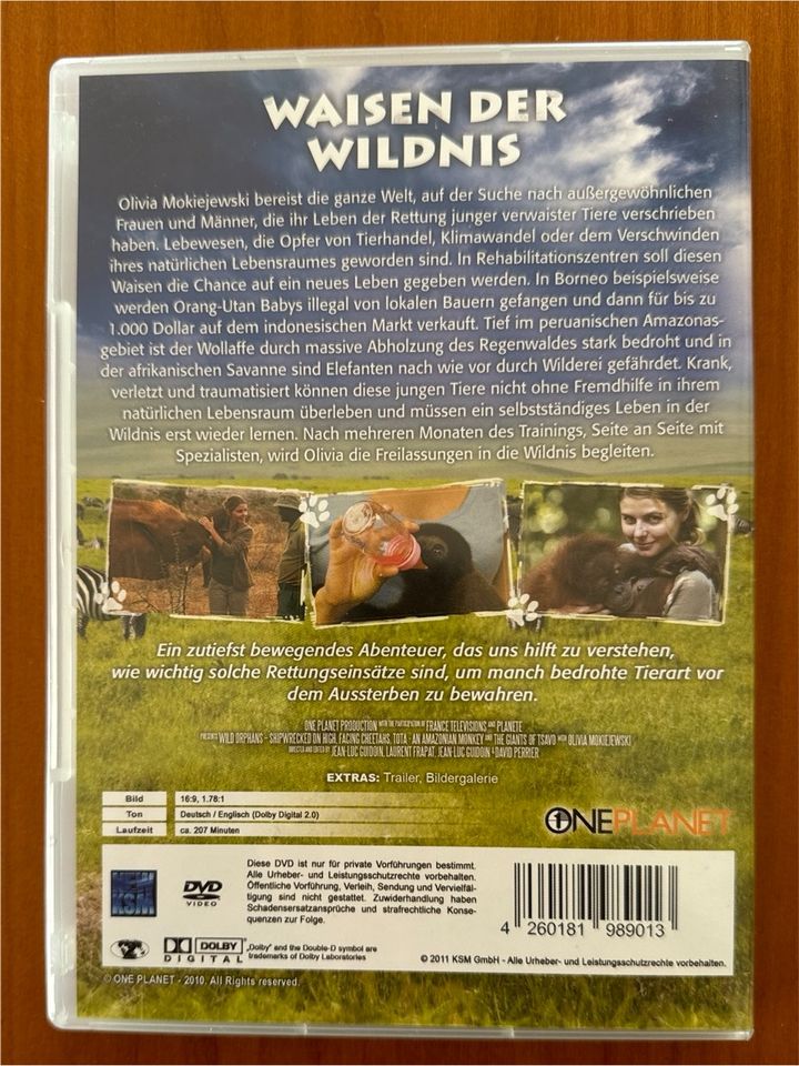 TOP DVD Waisen der Wildnis TIER-DOKU in Karben