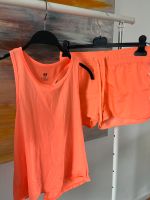 H&M Sport Shirt und Short Gr 36 S orange Bayern - Sand a. Main Vorschau
