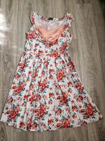 Lady Vintage Kleid XL 42 neu weiß Blumen Baumwolle London UK Essen - Rüttenscheid Vorschau