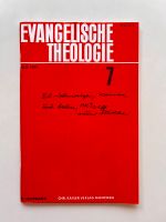 Evangelische Theologie 7/1971-- Eduard Schweizer - Ferdinand Hahn Dortmund - Innenstadt-Ost Vorschau