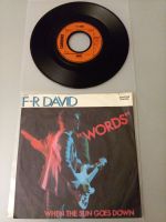 F-R David Single – Words – aus Deutschland von 1982 Innenstadt - Köln Altstadt Vorschau