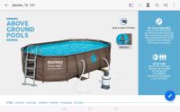 Neu Bestway Pool oval Power Steel Swim Vista Series II Bayern - Nittenau Vorschau