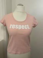 Esprit T-Shirt-Rosa „ respect. „ gedruckt weiß Gr.L Bayern - Asbach-Bäumenheim Vorschau