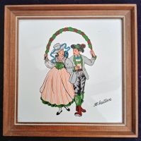 Zierkachel im Holzrahmen, Motiv „Tanzpaar aus St. Gallen“ Rheinland-Pfalz - Kaiserslautern Vorschau