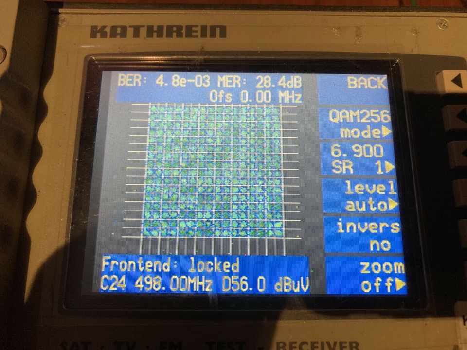 Kathrein Satelliten/Kabel TV MSK33MR Meßgerät in Pfaffenhofen a.d. Ilm