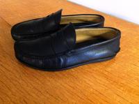 Schuhe PRADA Loafer Slipper Glattleder Gr. 41 schwarz Bayern - Günzburg Vorschau
