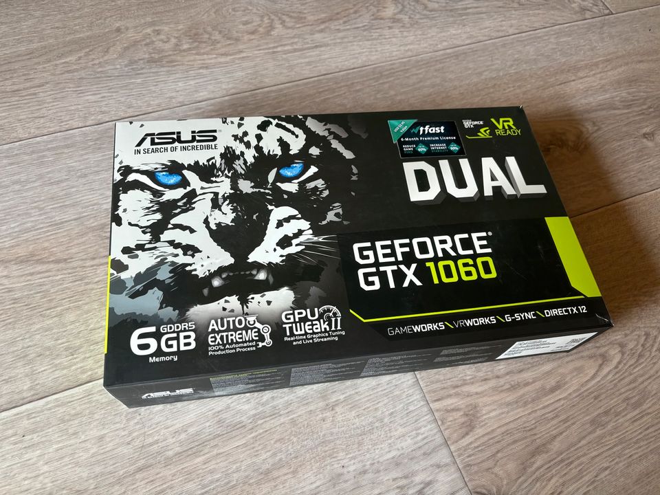 GeForce GTX1060 6GB Grafikkarte in Geesthacht