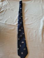schicke Krawatte in Blau mit London-Motiven Niedersachsen - Delmenhorst Vorschau