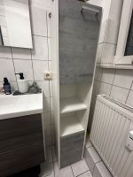 Badschrank fürs Badezimmer grau/weiß Hessen - Kassel Vorschau