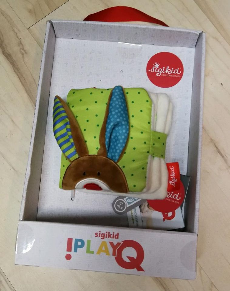 Sigikid PlayQ #Buch #Stoff #Fühlen # ab 9 Monaten #Neu #OVP in Taufkirchen München